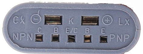ECSEE Socket of Capacitive Transistor Converter For Multimeter Multimeter Socket