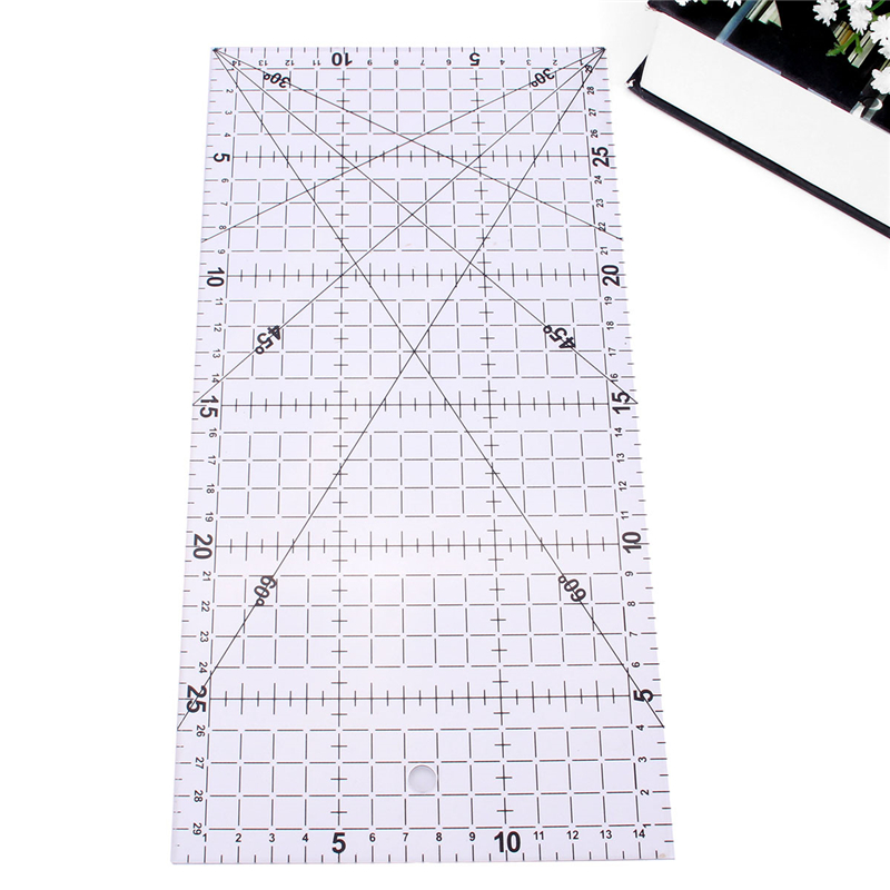30x15cm Quilting Ruler Acrylic Sewing Clear Quilt Patchwork Diy Tools 