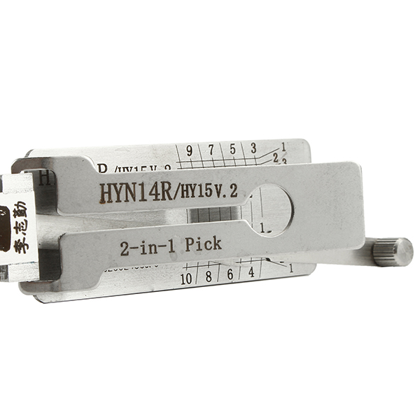 DANIU HYN14R/HY15 2 in 1 Car Door Lock Pick Decoder Unlock Tool Locksmith Tools 