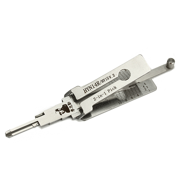 DANIU HYN14R/HY15 2 in 1 Car Door Lock Pick Decoder Unlock Tool Locksmith Tools 