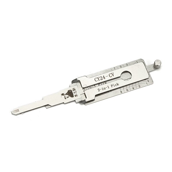 DANIU CY24 2 in 1 Car Door Lock Pick Decoder Unlock Tool Lock Picks Tools 