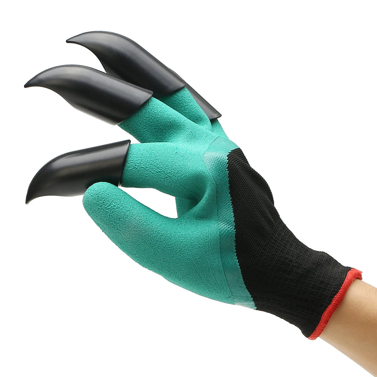 Garden Gloves with ABS Plastic Claws - Digging & Planting Gloves for Home Garden - Image 4