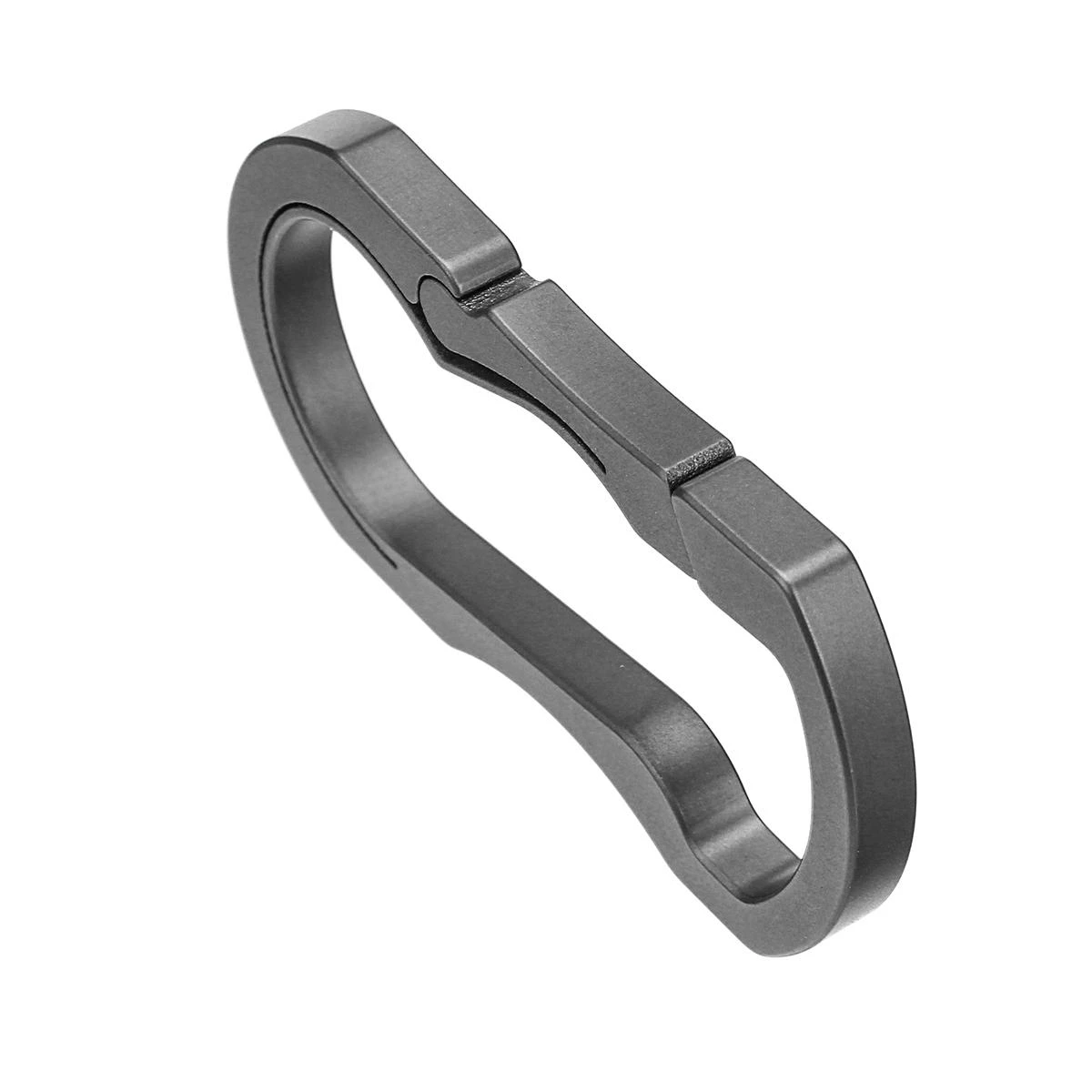 Lightweight Titanium TC4 Keychain | Backpack Hanging Buckle & Carabiner - Image 4