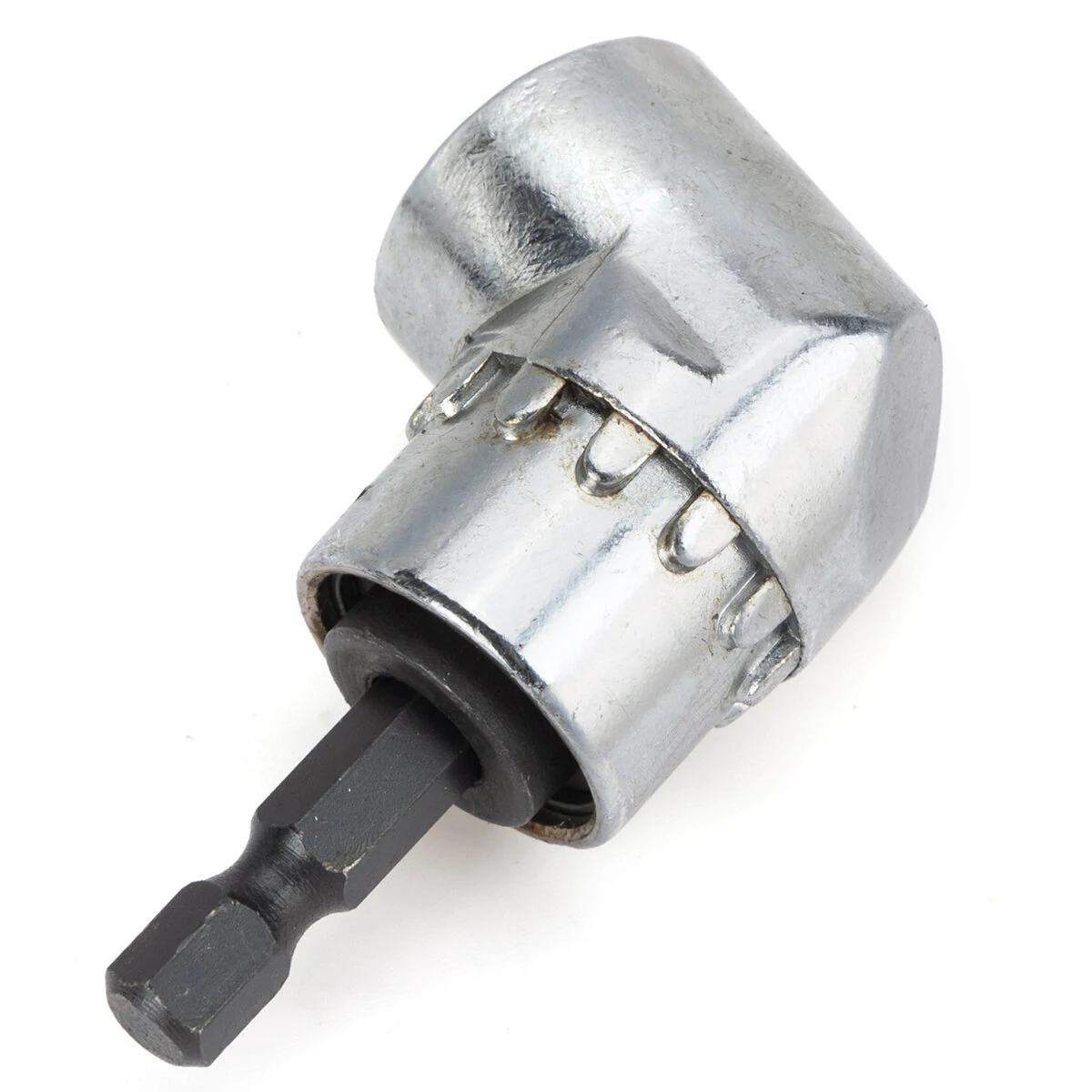 Alloy Steel 105° Adjustable Right Angle Screwdriver | Locking Magnetic Head - Image 3