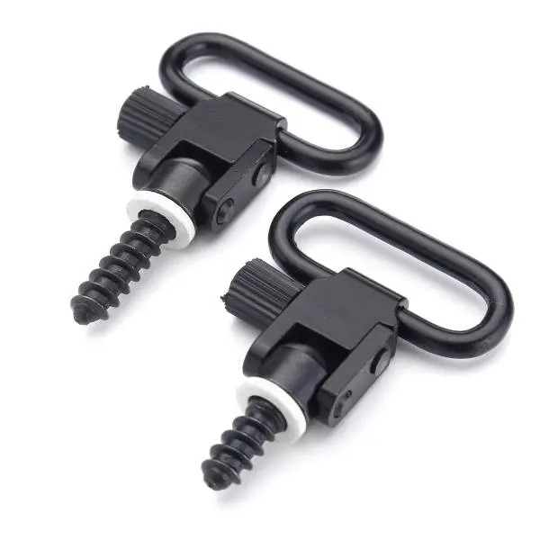 Leica M Quick Detach Sling Swivels | 2-Pack with Wood Screw | QD Strap Buckle - Image 2
