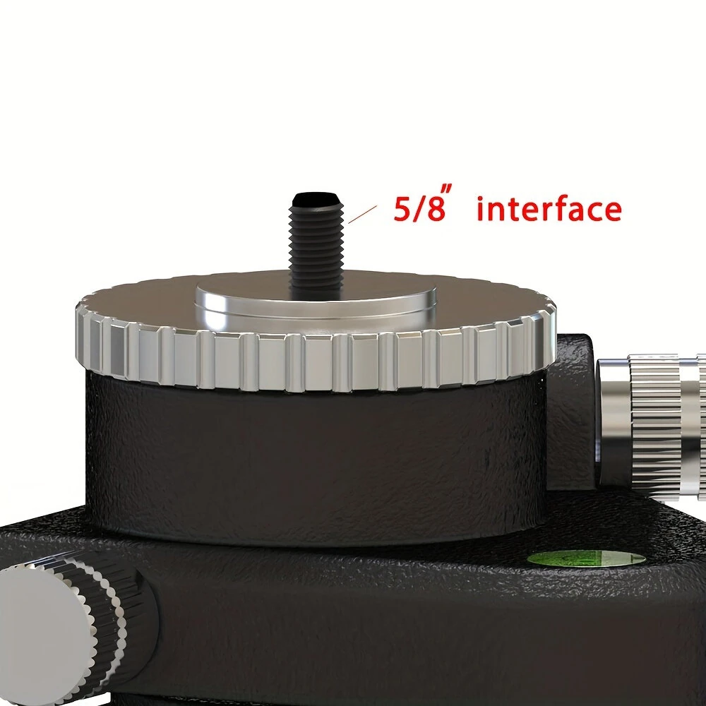HILDA Laser Level Tripod Stand - 360° Rotatable Aluminum Alloy Base with Fine Adjustment - Image 3