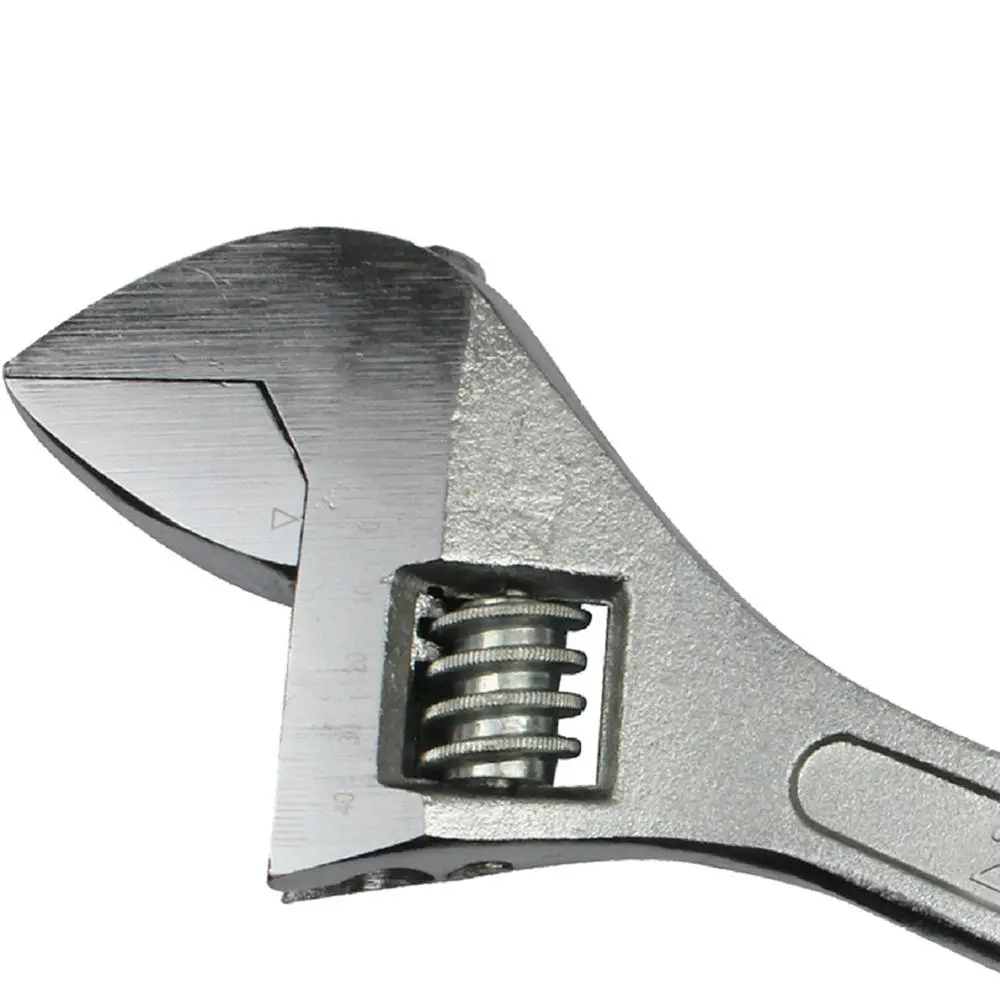 Adjustable Monkey Wrench - 4 to 12 Inch Steel Spanner Tool for Cars & Hand Use - Image 4