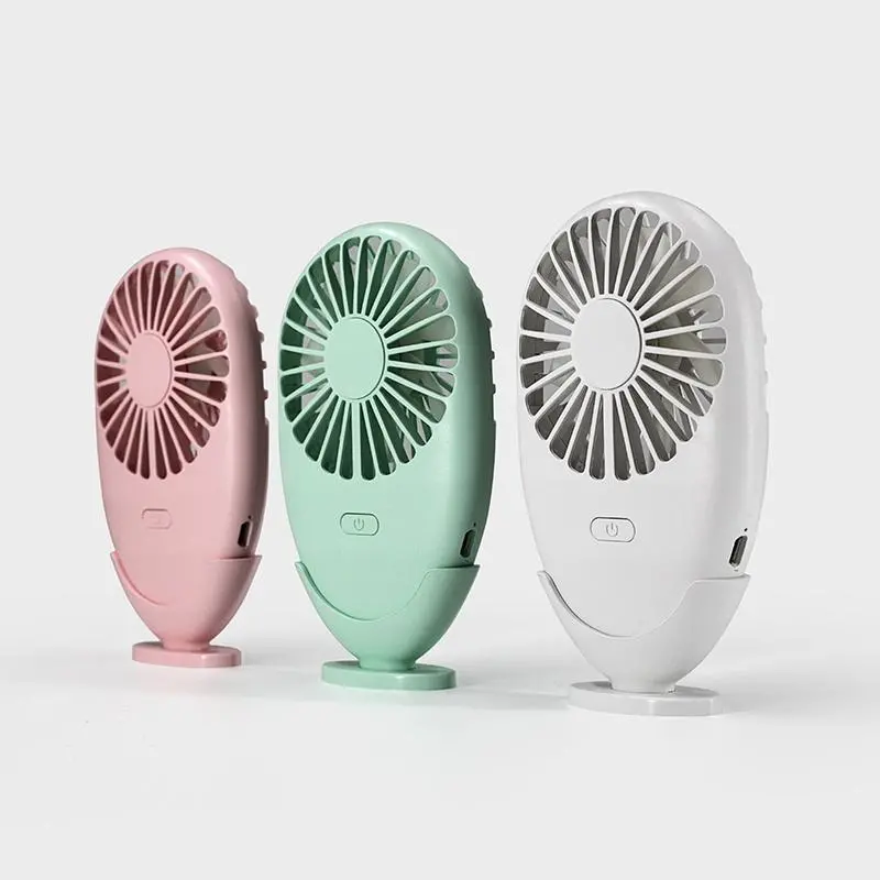 Portable Mini Handheld Fan - USB Rechargeable - Pocket Cooling Fan for Students - Image 4
