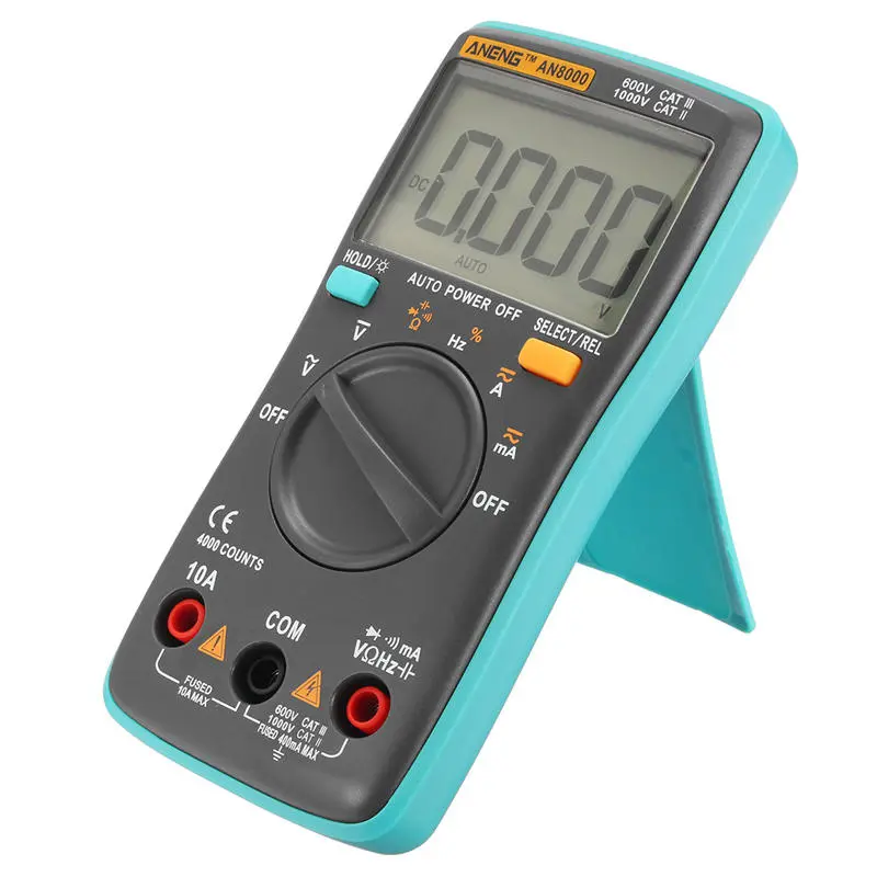 AN8000 Digital Multimeter - AC DC Voltmeter Ammeter Ohmmeter Tester - Image 2