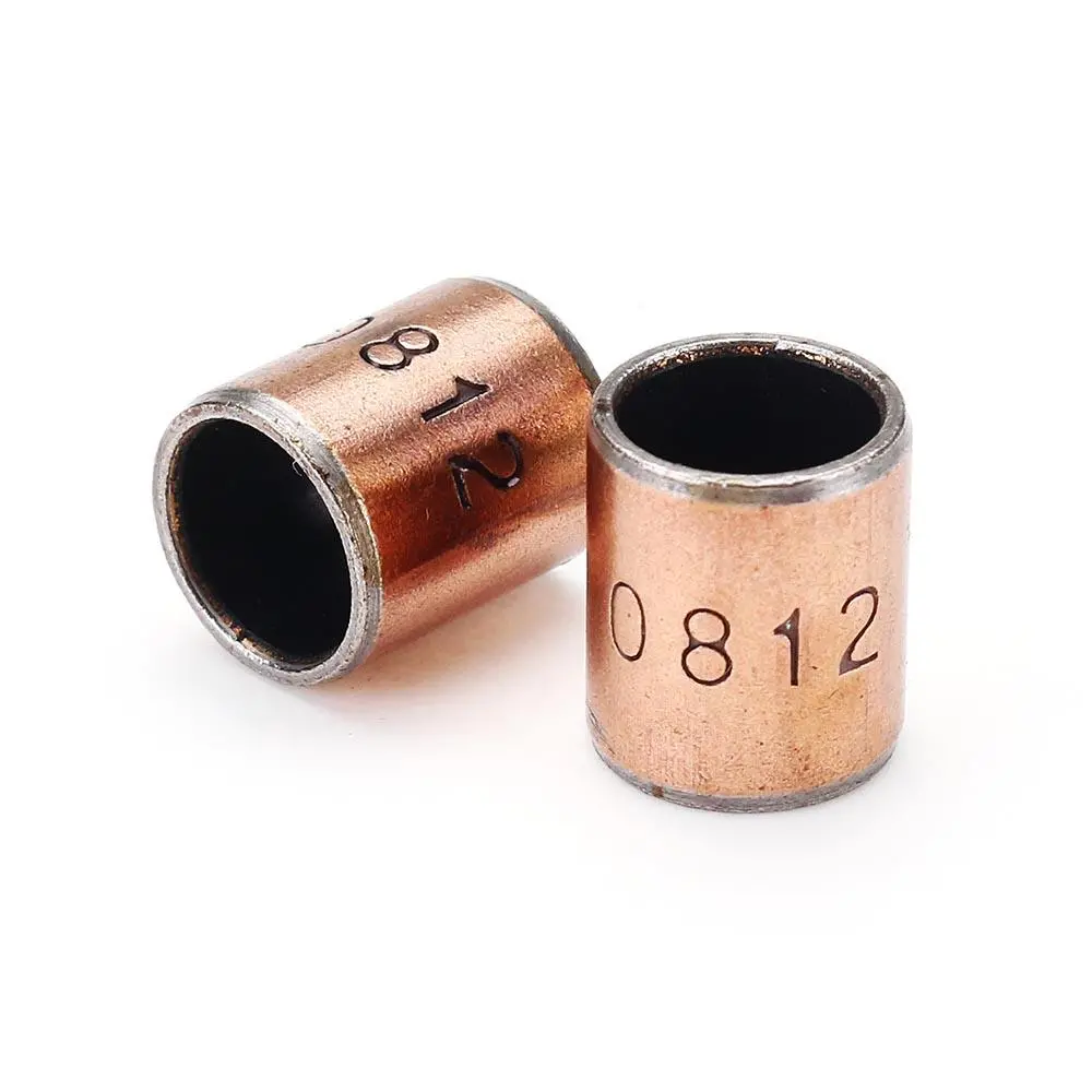 Machifit 10pcs 8x10x12mm Ball Bearing Bushing - Copper Alloy Bearing - Image 4