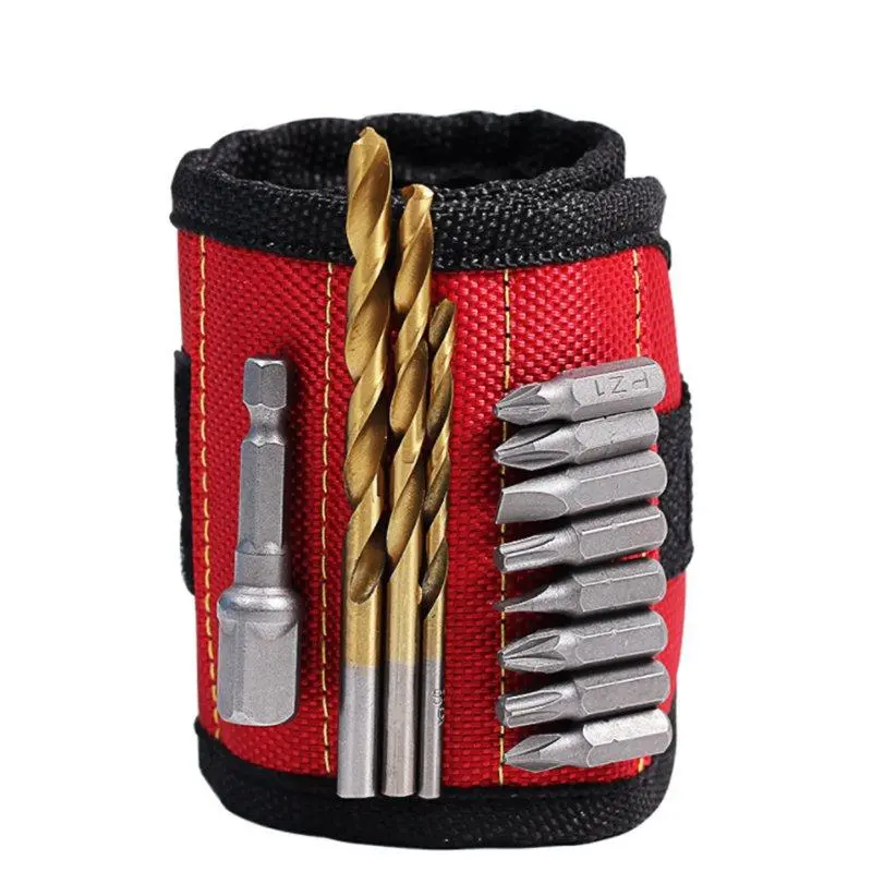 HILDA Magnetic Wristband Tool Holder | Strong Grip for Screws & Bits - Image 2