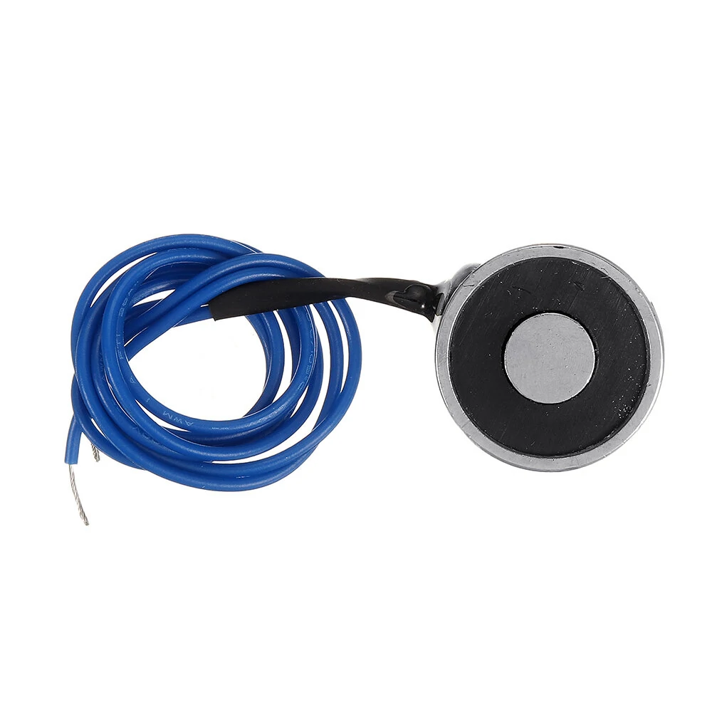 DC 12V Electric Lifting Magnet - 5.5 LB / 2.5kg Holding Force - Solenoid Electromagnet - Image 4