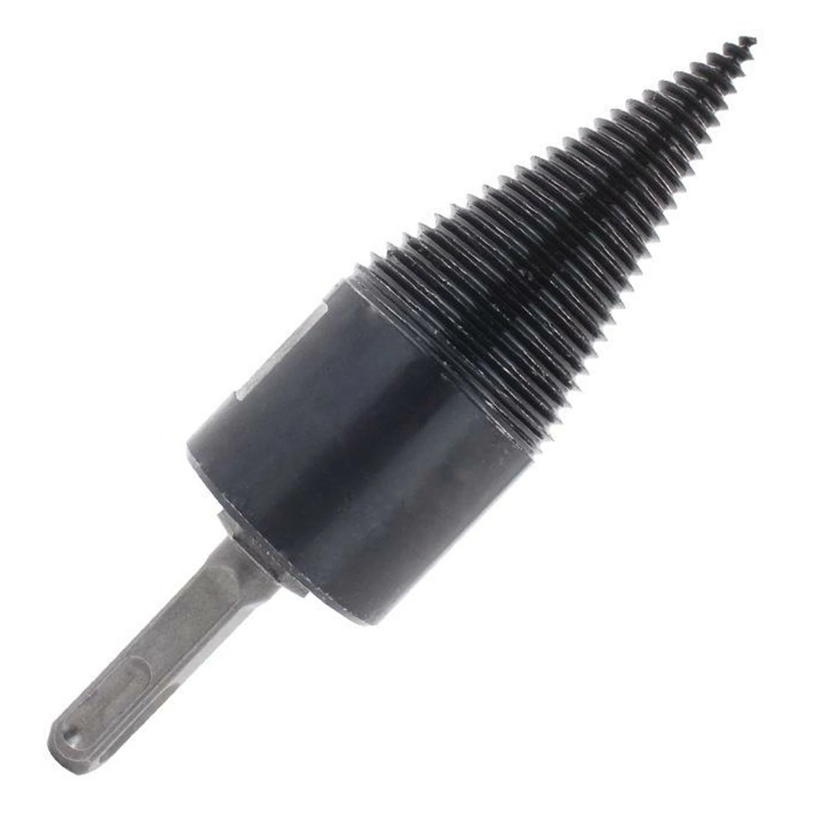 Wood Splitter Firewood Drill Bit - 42mm Heavy Duty Electric Splitting Drill | Hex Shank & Removable Cone - Image 4