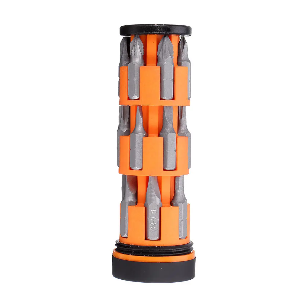 JIUXUN 18-in-1 Screwdriver Set | 18 Bits & Wheel Storage | Household DIY Tool - Image 4