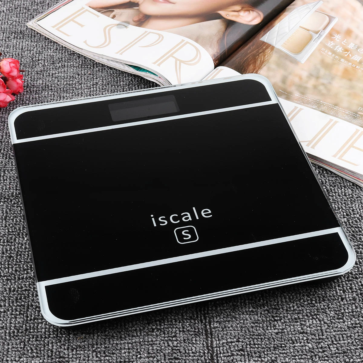 Tanita LCD Digital Body Weight Scale - Tempered Glass - 180kg Capacity - Image 5