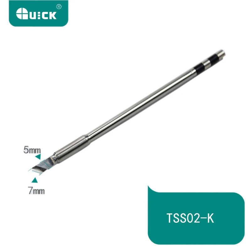 QUICK TS1200A Lead-Free Soldering Iron - 5 Tips Included TSS02-SK/K/I/J/3C - Image 4