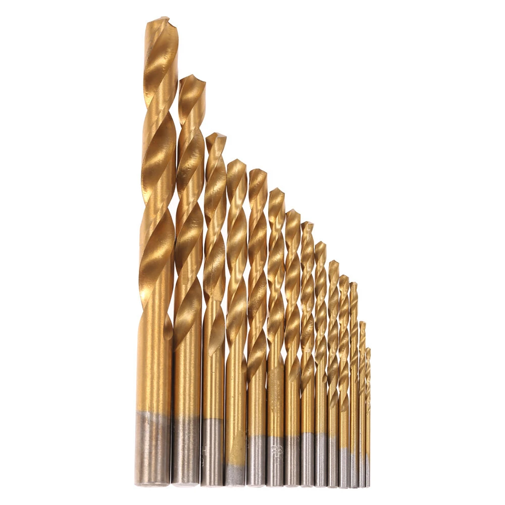 99Pcs HSS Drill Bits 1.5-10mm | Titanium Plated for Wood & Metal | Metal Case - Image 5