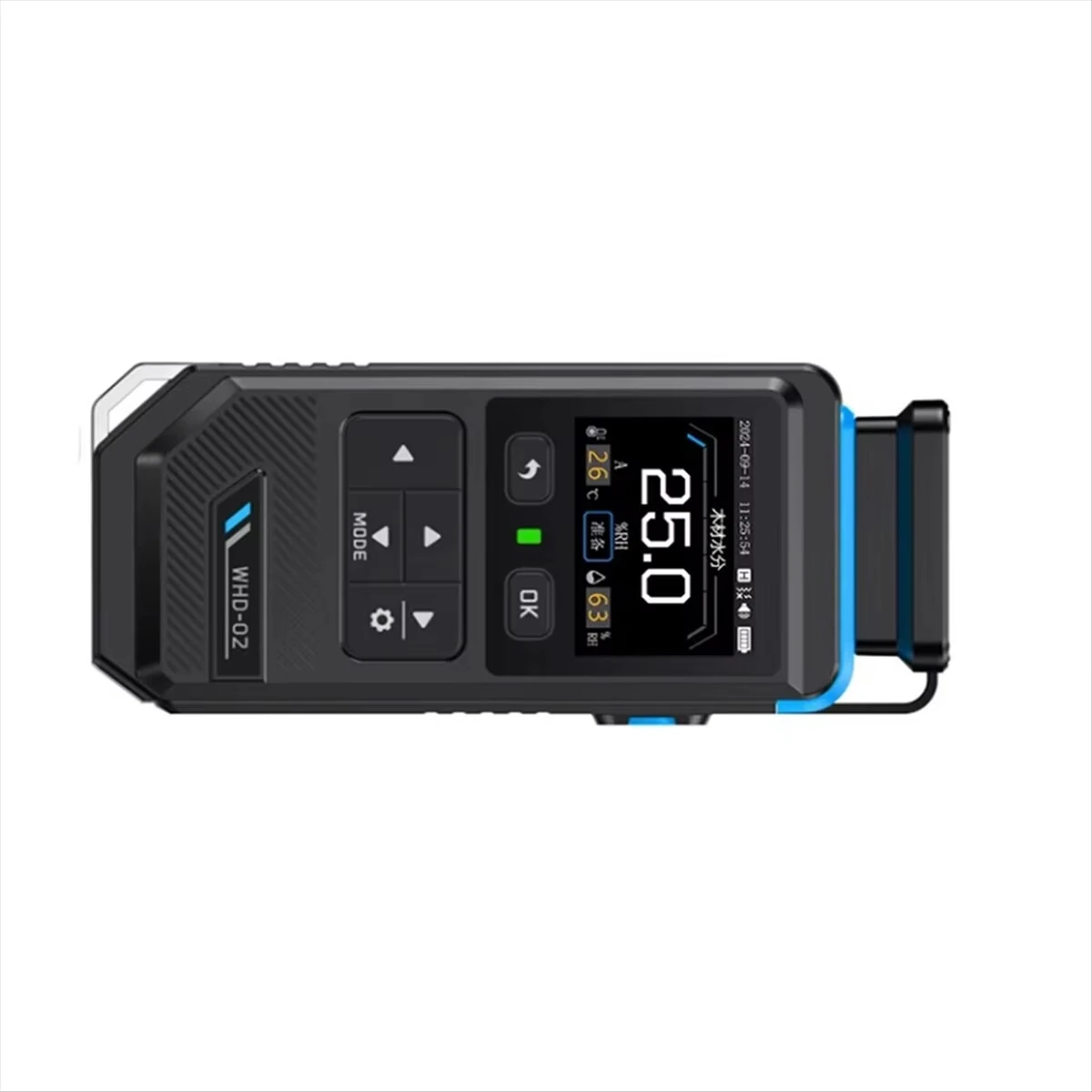 FNIRSI WHD02 Moisture Meter - 7 Modes for Wood, Walls, Cardboard | Temp & Humidity - Image 5