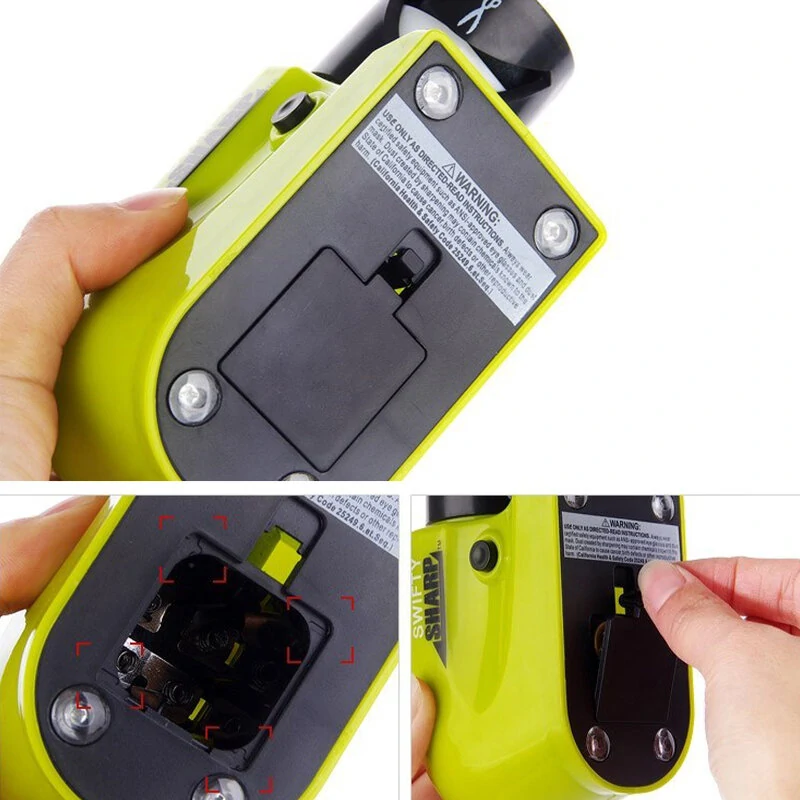 Multifunctional Abrasive Scissors Sharpener - Motorized High-Speed Rotating Tool - Image 4