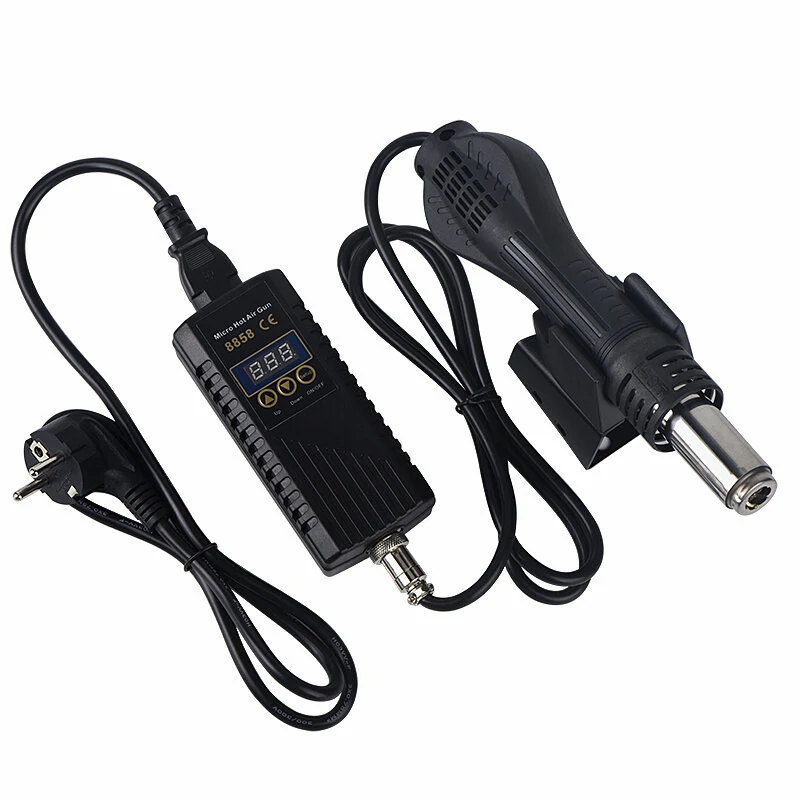 JCD 8858 Digital Soldering Station - 700W LED Rework Hair Dryer & Welding Tools - Image 2