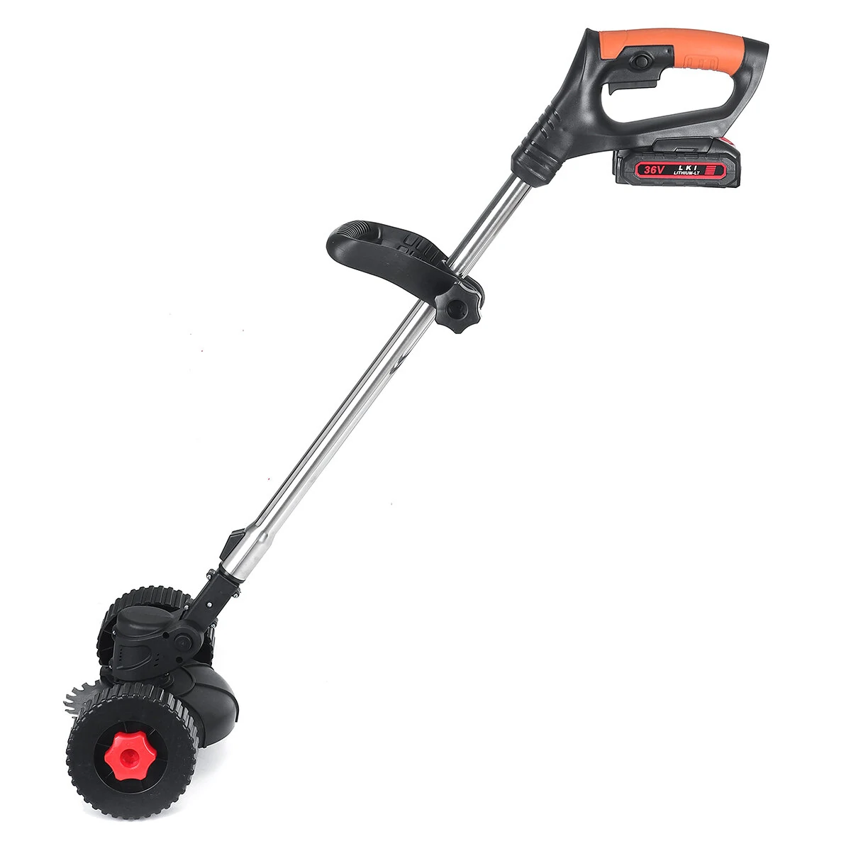 36VF Cordless Grass Trimmer | Electric Lawn Mower & Edging Tool w/ Battery - Image 3