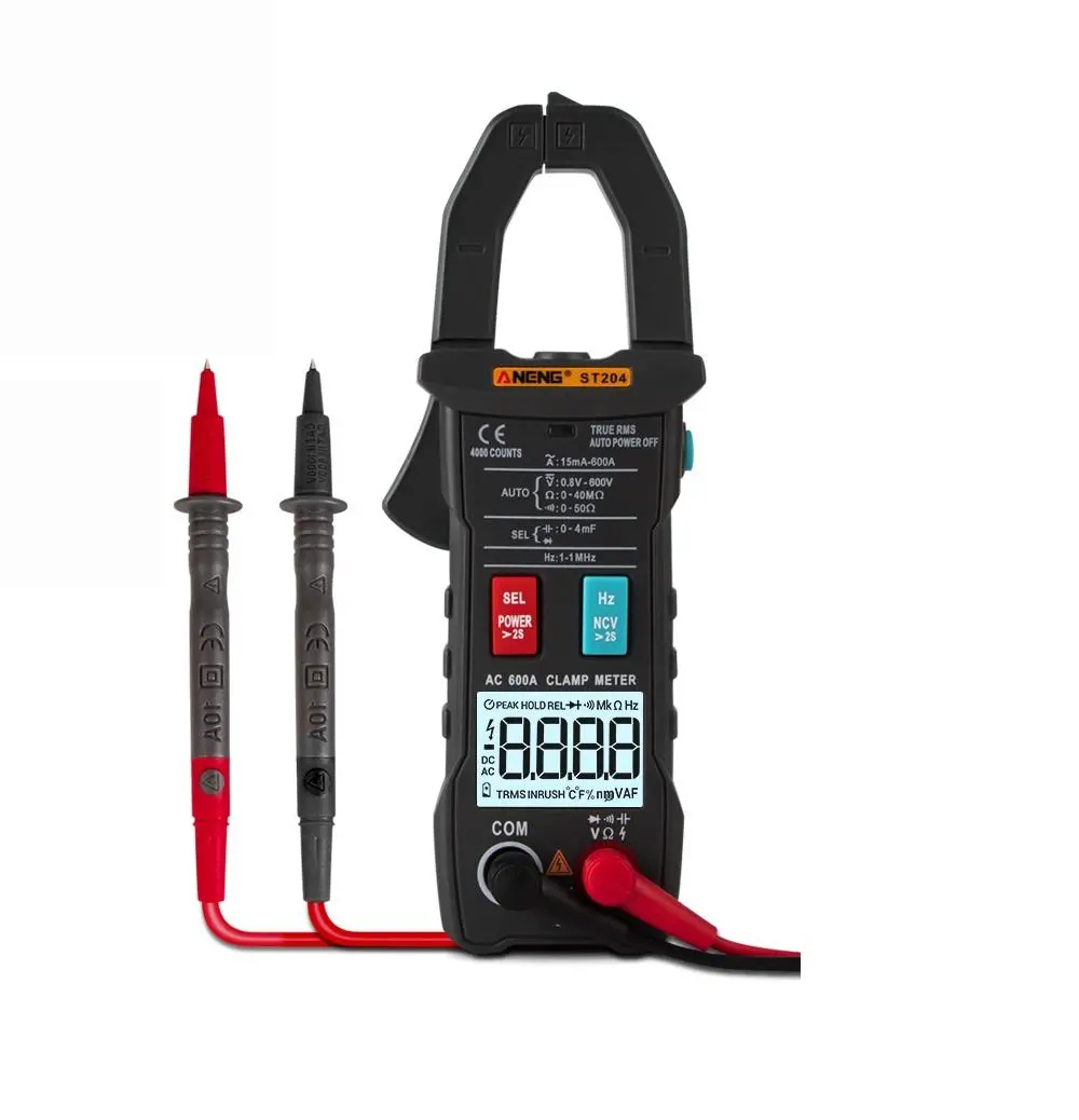 ANENG ST204 Digital Multimeter - 4000 Counts Auto-Ranging | AC/DC Current - Image 3