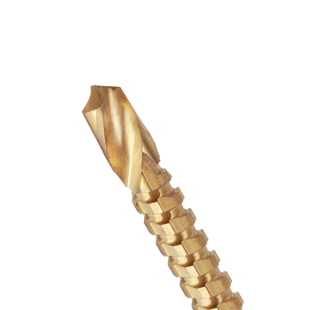 High Speed Steel Drill Bit Set - 6pcs Multi-Function for Wood & Metal - Image 2