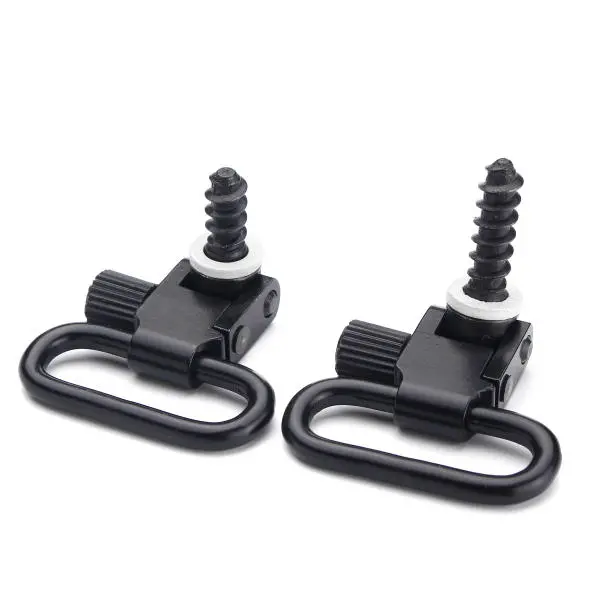 Leica M Quick Detach Sling Swivels | 2-Pack with Wood Screw | QD Strap Buckle - Image 5