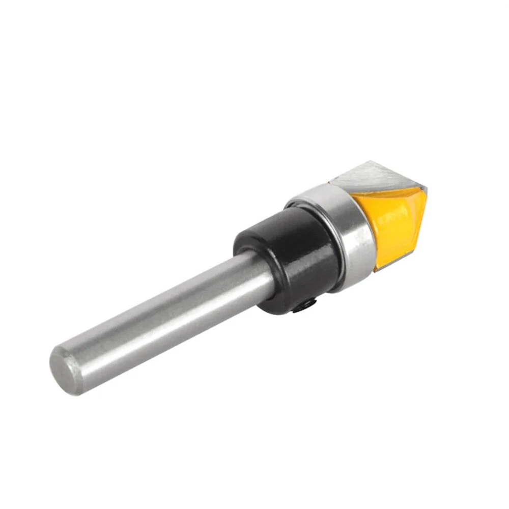 Carbide CNC V Router Bit - 6mm 1/4 Shank, 1/2 Cutting Diameter | Signmaking & Woodworking - Image 2