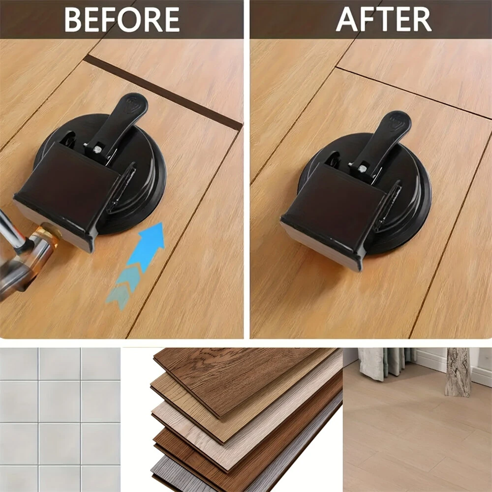 Laminate Floor Suction Cup Tool - 80KG Lifting Capacity | Flooring & Tile Alignment - Image 3