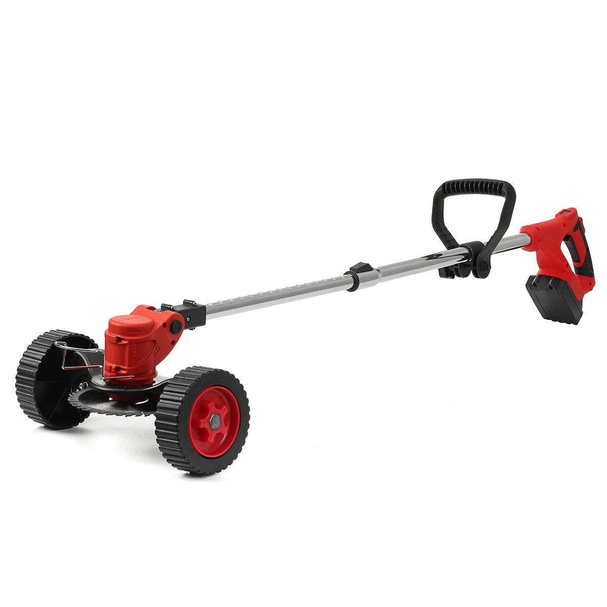 24V Cordless Grass Trimmer & Lawn Mower - Electric Garden Tool w/ 2 Batteries - Image 3