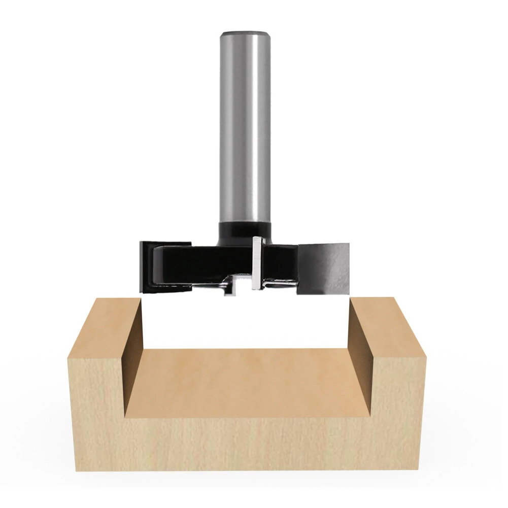 Whiteside 1/2 Inch Spoilboard Surfacing Router Bit | 12mm Shank 4-Wing | Slab Flattening & Planing Bit - Image 5