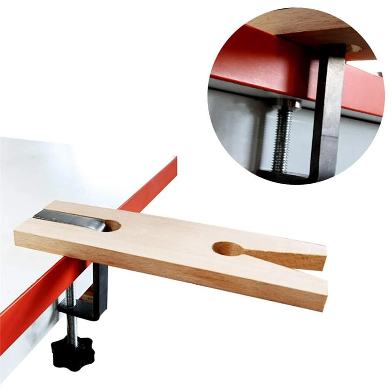 Bench Pin Clamp | Hardwood 9x2 Inch Mount-On Tool for Jewelry Sawing & Filing - Image 3