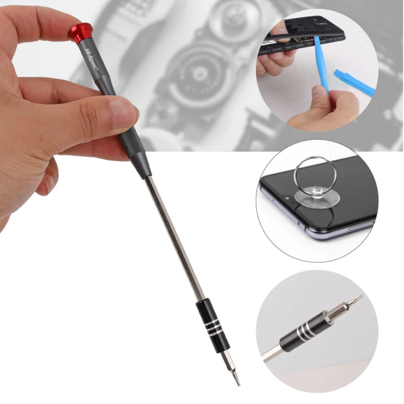 49pcs Precision Screwdriver Set | Phone Repair Tool Kit with Slotted Phillips & Triangle Bits - Image 4