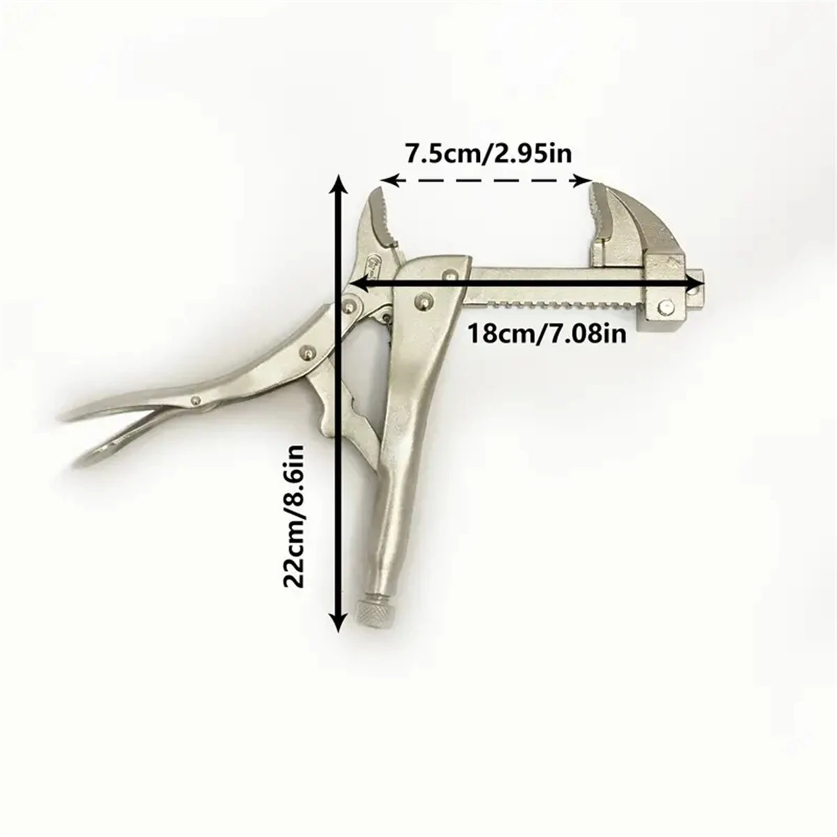 Vise Grip Locking Pliers 4 Inch | Quick Release & Steel Construction | Multi-Purpose Woodworking Clamp - Image 5