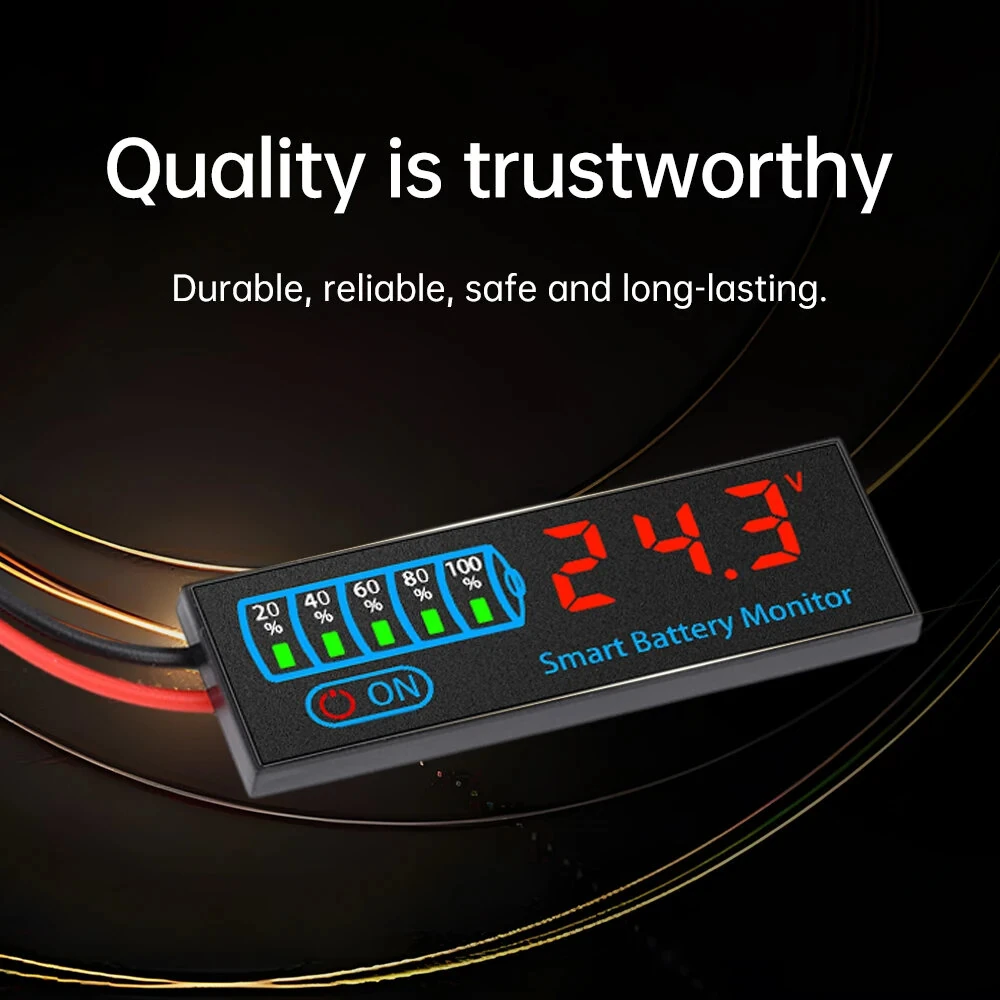 3S-14S Battery Level Indicator - 12V 24V 36V 48V Voltage Tester for 18650 Lipo Lithium - Image 3