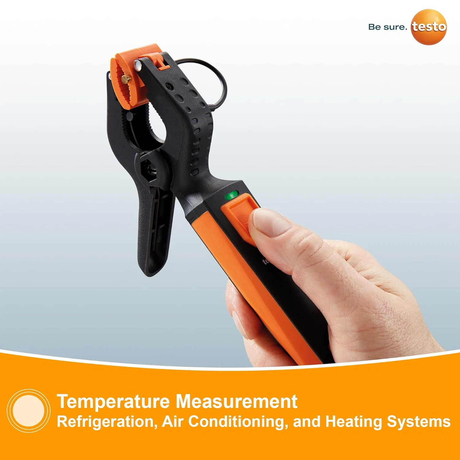 ForTesto 115i Clamp Thermometer | Bluetooth HVAC Tool -58 to 302°F | PDF Excel - Image 2