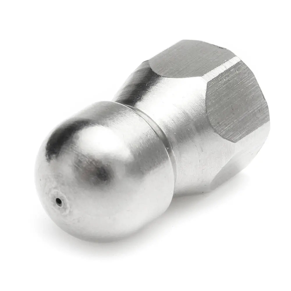 G1/4 1 Front 3 Rear Drain Nozzle | Pressure Washer Sewer Pipe & Laser Cleaning Jet - Image 4
