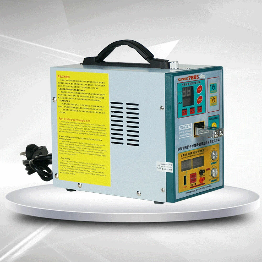 SUNKKO 788S-PRO 110V/220V Spot Welding Machine | Battery Nickel Strip Welder with Pen - Image 2
