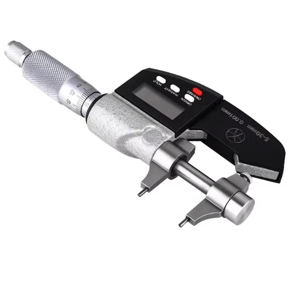 ETOPOO 0-25mm Digital Outside Micrometer | Carbide Tipped for Woodworking & DIY - Image 2