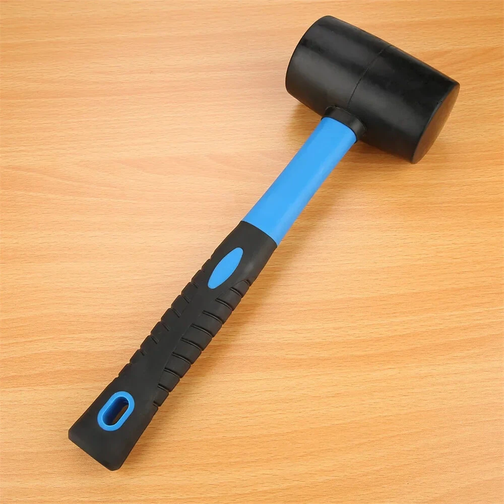 Rubber Mallet Hammer - Dual Soft Head - Lightweight Ergonomic Handle - Anti-Scratch Tool - Image 3