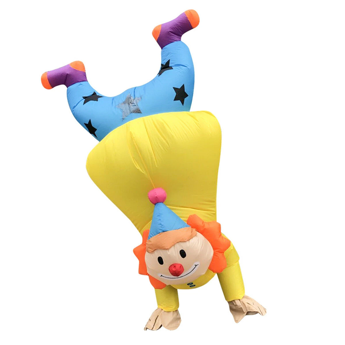 Handstand Clown Inflatable Doll - Adult Halloween & Easter Party Prop - Image 2