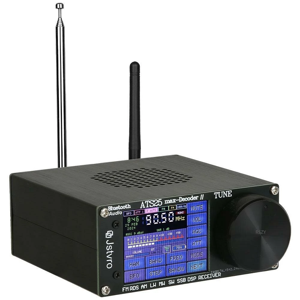 ATS25 Max Decoder | Upgraded Bluetooth Radio with 4000mAh Battery - Advanced Audio Scanning & Morse Code Decoder - Image 5