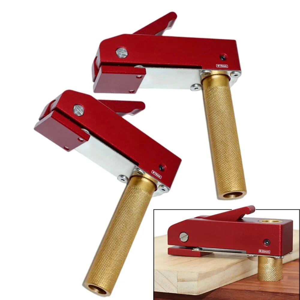 Woodworking Desktop Quick Acting Hold Down Clamp - 19/20MM Dog Hole Tool for Benches - Image 2