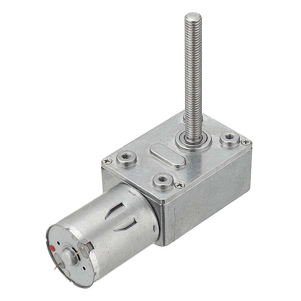 Machifit JGY370 12V DC Worm Gear Motor - 18RPM & 23RPM Self-Locking | 50mm M6 - Image 3