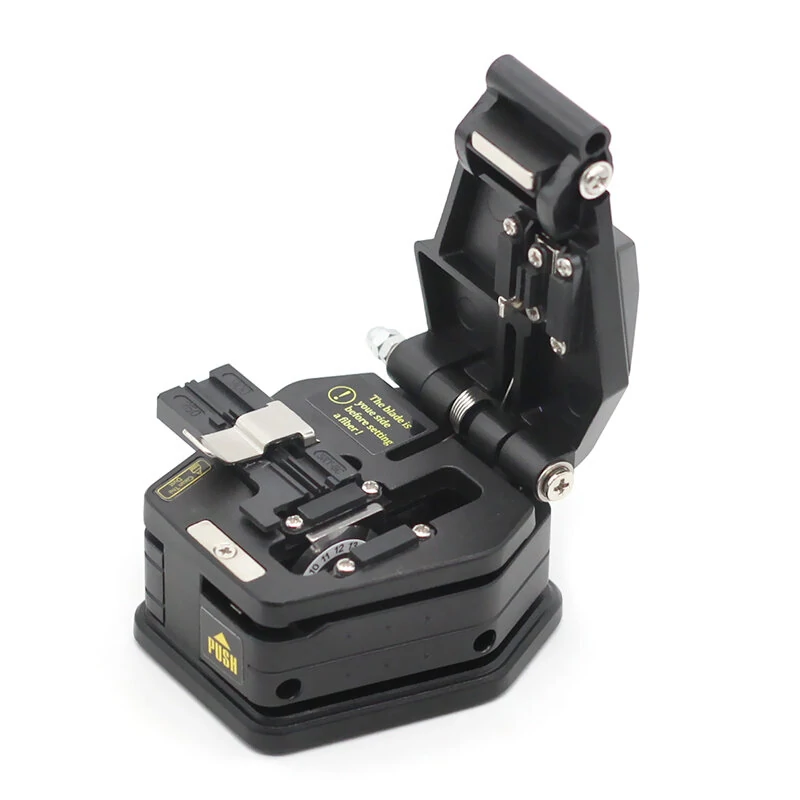 TM-6C Fiber Cleaver | High Precision FTTX Tool with 16 Rotatable Blades - Image 3