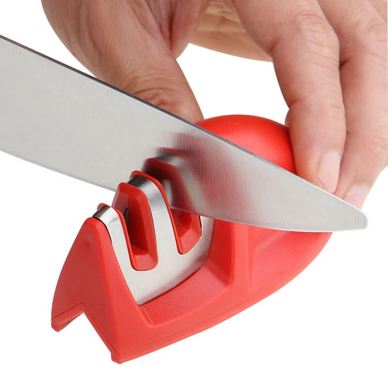 MYVIT 2-Stage Diamond & Ceramic Knife Sharpener - Kitchen Whetstone Tool - Image 5