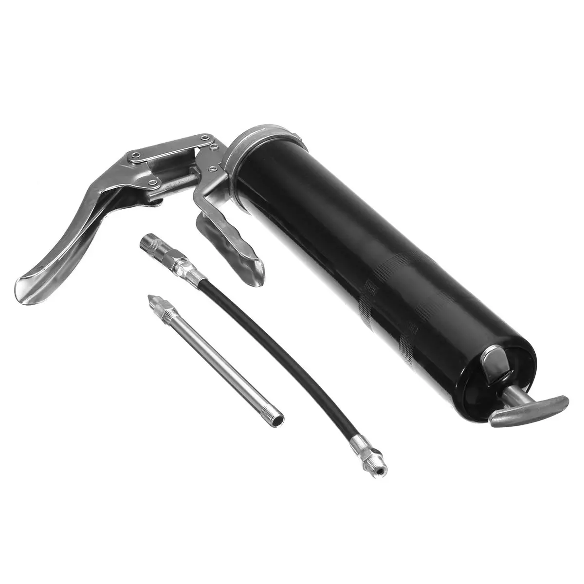 500cc Heavy Duty Grease Gun Kit | Flex Hose & Air Tools Set w/ Accessories - Image 4