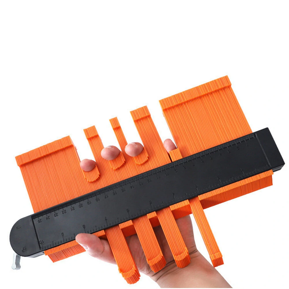 Contour Gauge with Metal Lock - 5 & 10 Inch Profile Gauge for Tiling - Image 3