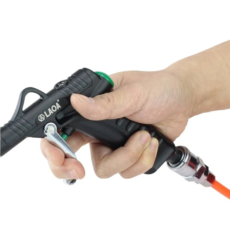 LAOA Aluminum Alloy Air Blow Gun | High Pressure Pneumatic Tool for Dust & Debris - Image 3